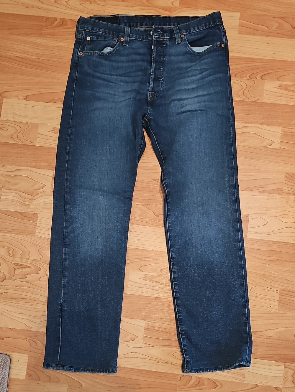 Levi's 501 Men's Dark Blue Denim Jeans